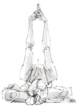 Yoga Sketch Art Drawing