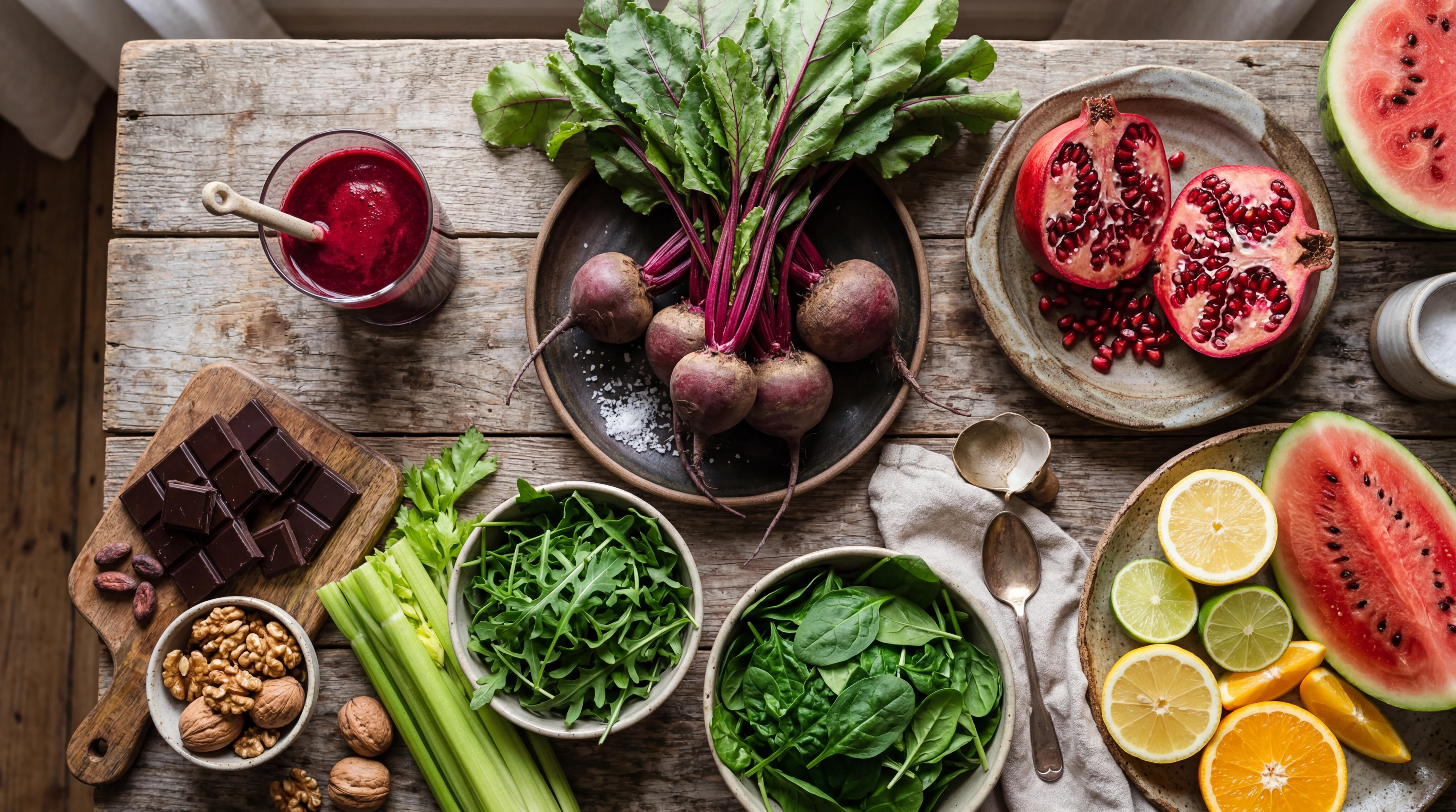 Nitric Oxide Foods: The Complete Guide to Eating for Better Blood Flow and Lower Blood Pressure