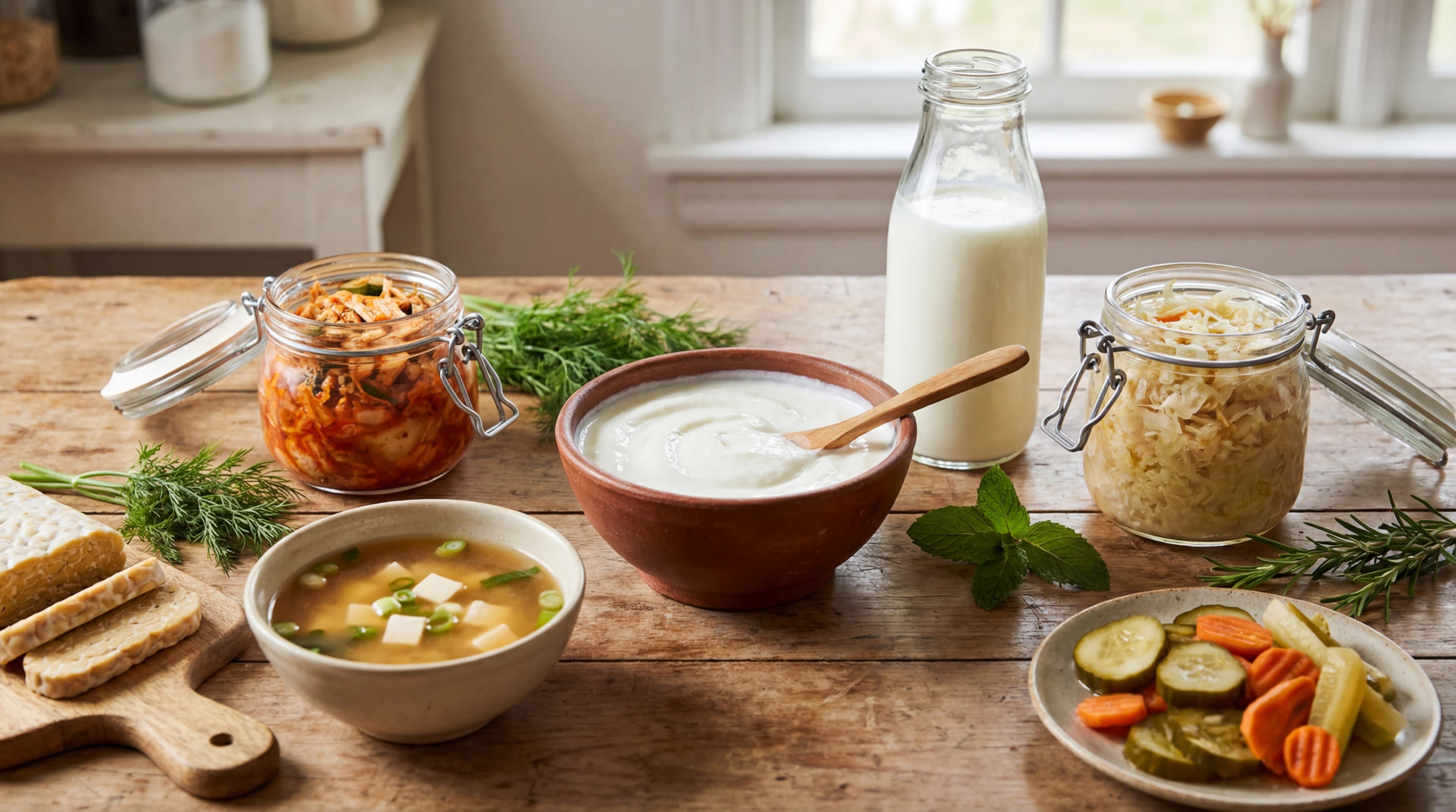 Immune-Boosting Probiotic Foods