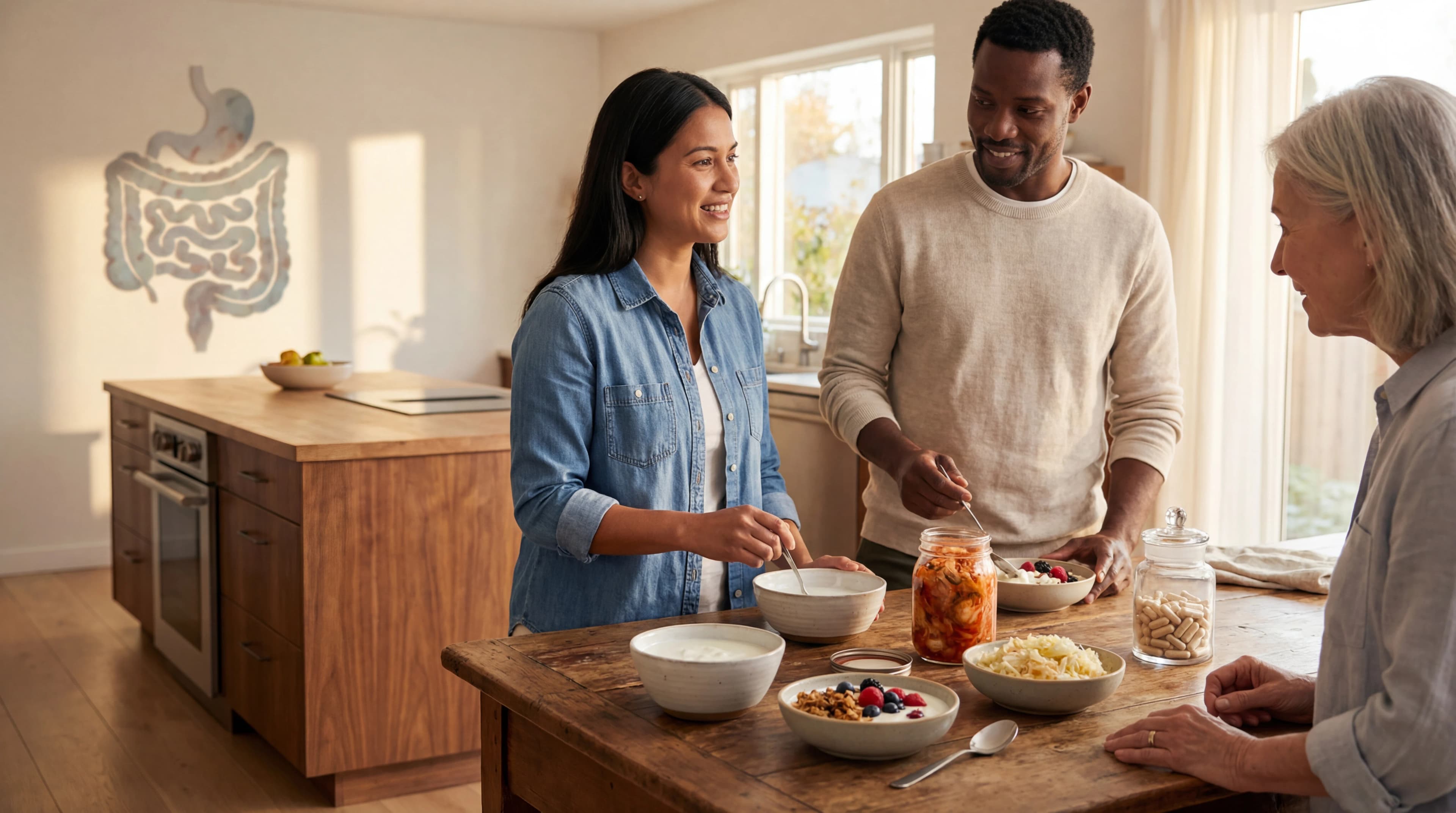 Health Benefits of Probiotic Foods and Supplements