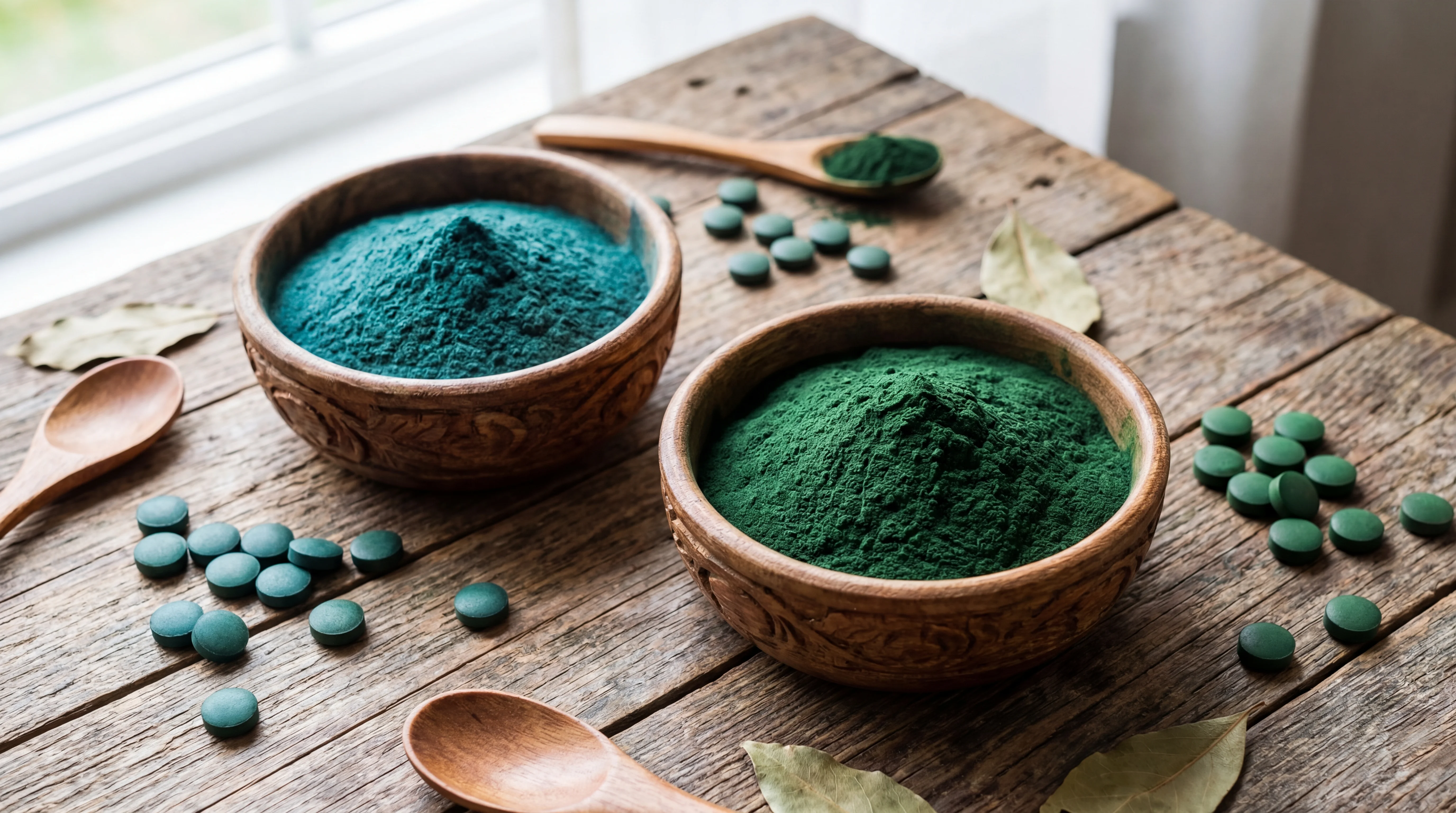 Spirulina vs Chlorella: Differences, Benefits, and Which to Choose