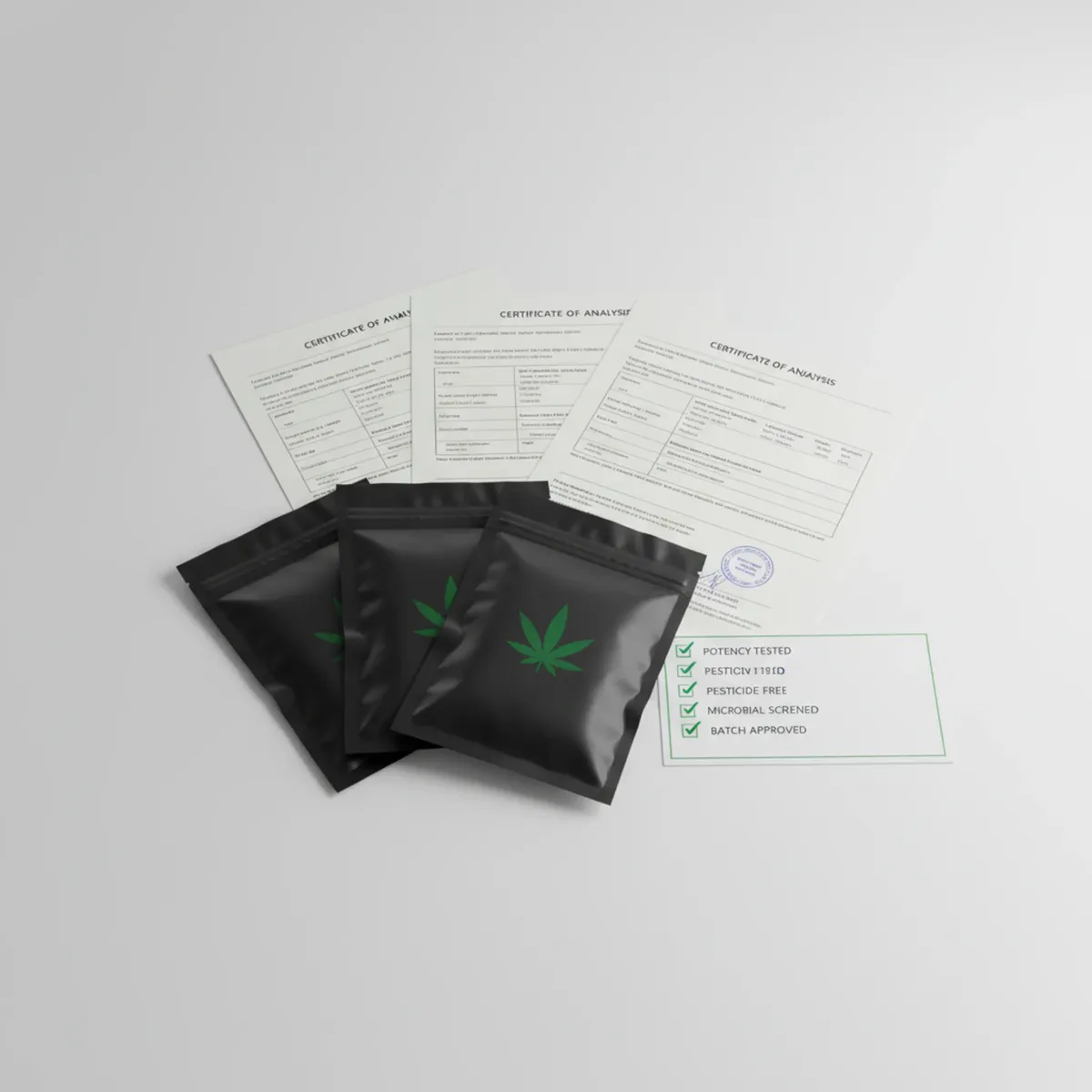 Map and compliance documents representing state-by-state cannabis oil legal differences